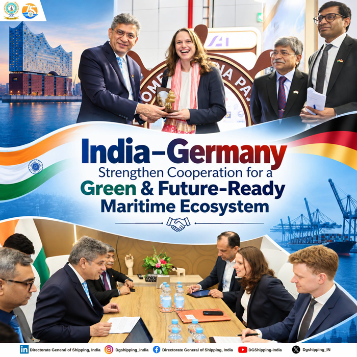 Secretary Ports holds bilateral meeting with Dr Melanie Leonhard, Senator in Hamburg